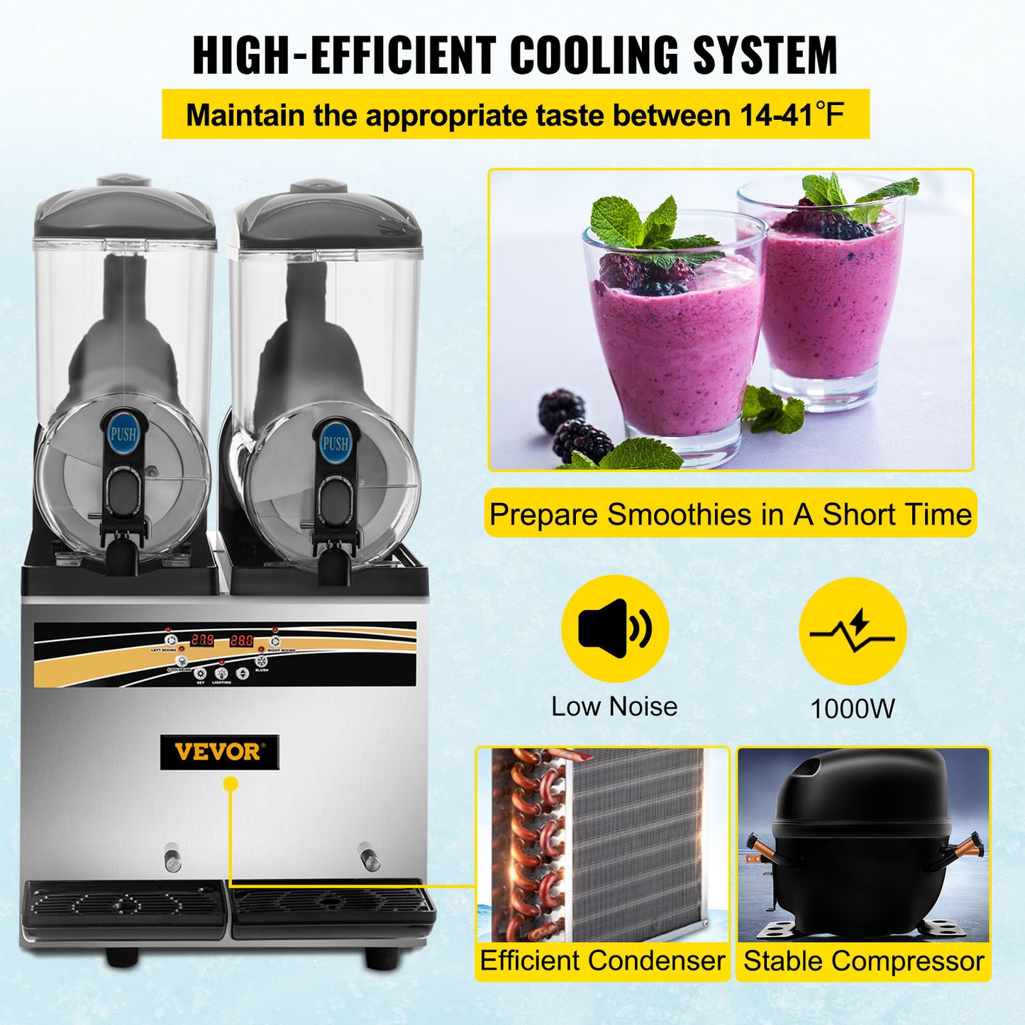 30L Commercial Margarita/Slushie Machine