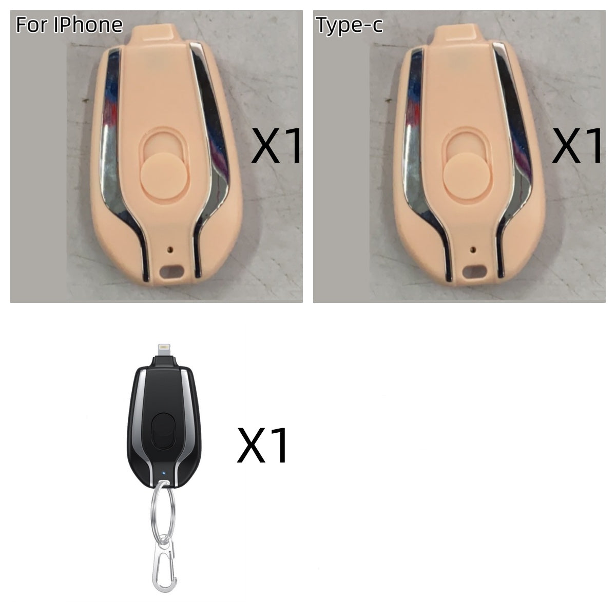 1500mAh Keychain Charger